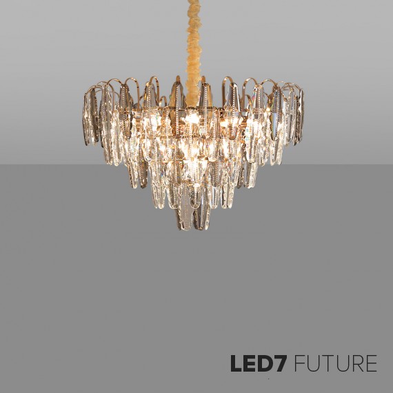 Loft Industry Modern - Sharp Chandelier